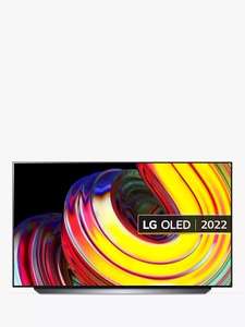 LG OLED55CS6LA (2022) OLED HDR 4K Ultra HD Smart TV, £899 or LG OLED65CS6LA £1299 With Code + £100 Gift Card @ John Lewis (MYJL Members)