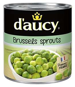 D'aucy Brussel Sprouts 400 g (Pack of 12) £12.06 @ Amazon
