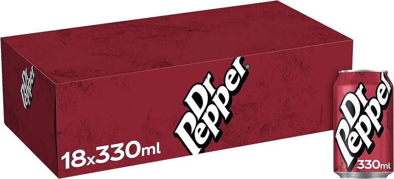 Dr Pepper 18 x 330ml - instore at Falkirk