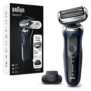 Braun Series 7 Electric Shaver for Men with Precision Trimmer, Cordless Foil Razor, Wet & Dry, 100% Waterproof