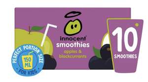 Innocent kids smoothie apples & blackcurrants 10x150ml - £1.99 Instore @ Farmfoods (Plymouth)