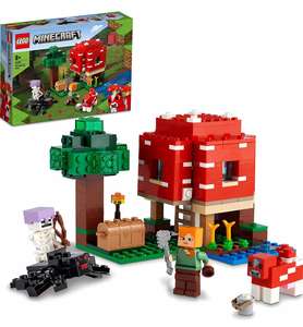 LEGO Minecraft 21181 The Rabbit Ranch House with Animals Set £19 / Minecraft 21179 The Mushroom House £14- Free Click & Collect @ Argos