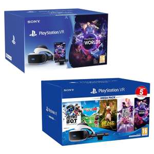 PlayStation VR (PSVR) Starter Pack - £169.99 / PlayStation VR Mega Pack - £199.99 delivered / Click & Collect @ Smyths