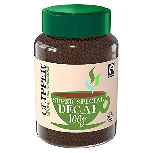 Medium Roast Decaffeinated Organic Arabica Coffee 100 g (Pack of 6) £5.48 at Amazon