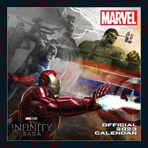 Marvel 2023 Calendar, Month To View Square Wall Calendar - £2.74 @ Amazon