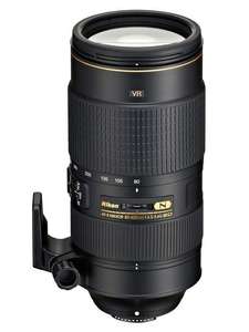 Nikon 80-400mm f4.5-5.6G ED VR AF-S NIKKOR Lens £1,699 at CameraWorld