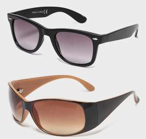 Peter Storm Men’s Wayfarer Sunglasses / Peter Storm Women’s Brown Sunglasses - £8 with code (Free Delivery) @ Millets