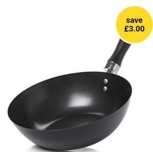 Wilko Wok 24.5cm free Click and Collect in selected stores £3 @ Wilko
