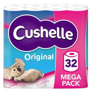 Cushelle 32 Pack Toilet Rolls - Bletchley