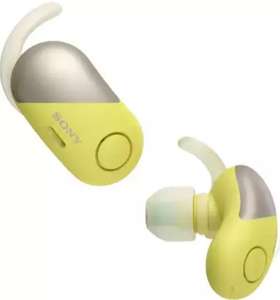 New Sony WF-SP700N True Wireless Sports In-ear headphones In-ear Headset, Yellow - £39.98 With Code @ currys_clearance / Ebay