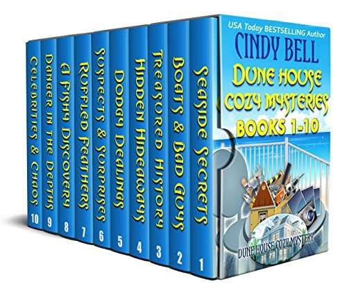 Dune House Cozy Mysteries Box Set Books 1 - 10 by Cindy Bell FREE on Kindle @ Amazon