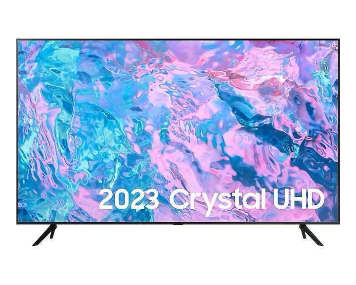 Samsung 55 Inch CU7110 4K UHD HDR Smart TV (2023) UE55CU7110KXXU + 5 Year Warranty