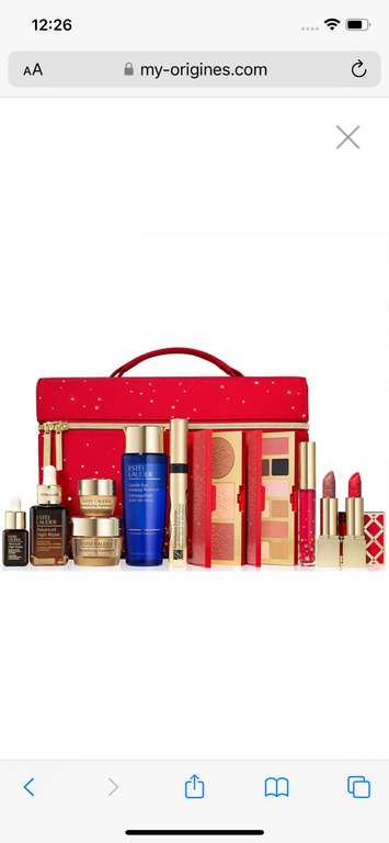 Estée Lauder Blockbuster Care And Makeup Box - £90.76 delivered @ MyOrigines