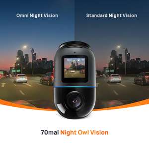 70mai Dash Cam Omni X200, 360° , Superior Night Vision, Bulit-in 32GB eMMC Storage £130.20 delivered @ Aliexpress / 70mai Official Store
