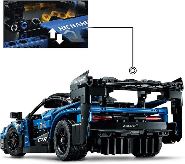 LEGO 42123 Technic McLaren Senna GTR Racing Collectable, Model Sports Car Building Kit £27.54 (Prime Exclusive Deal) @ Amazon