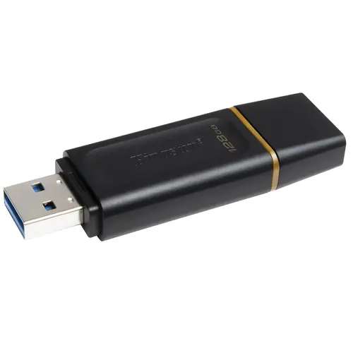 Kingston 128GB DataTraveler Exodia USB 3.2 Flash Drive - Black (5 Year Manufacturers Warranty)