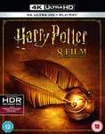 Harry Potter: The Complete 8-film Collection [4K Ultra HD] [2001] [Blu-ray] [2011] for £59.49 (+£2.99 Delivery) by using code @ Zavvi
