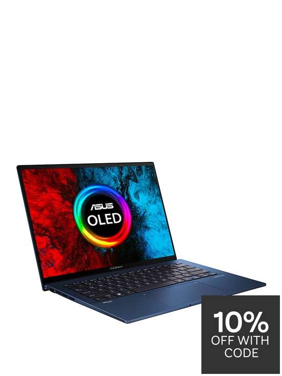 ASUS Zenbook 14 OLED 2.8k 90Hz Touch Intel EVO i5-1240P 16GB RAM 512GB SSD UX3402ZA Laptop - £656.10 + free C&C With Code @ Very