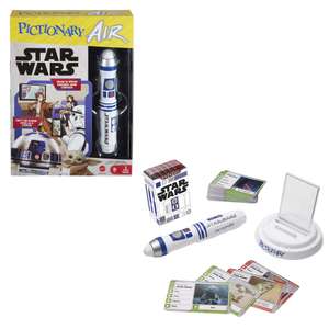Pictionary Air Star Wars Family Drawing Game for Kids and Adults with R2-D2 Lightpen