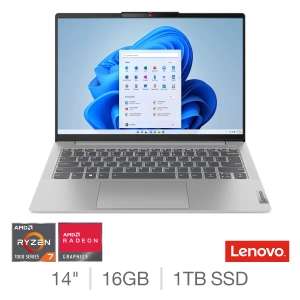 Lenovo IdeaPad Slim 5, AMD Ryzen 7, 16GB RAM, 1TB SSD, 14 Inch OLED Laptop At Checkout