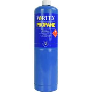 Vortex Propane Gas Cylinder 400g for plumbing and other everyday work - £10.78 free collection @ Toolstation