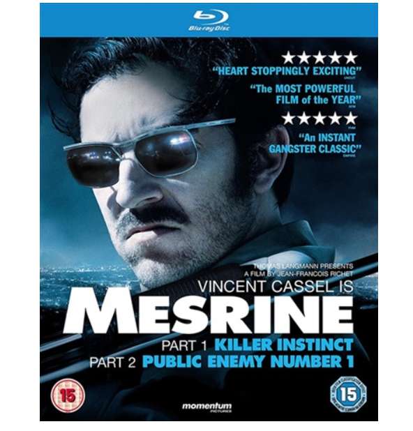 Used: Mesrine Parts 1 & 2 Blu Ray (Free Collection)