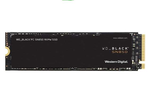 WD Black SN850 2TB M.2 PCIe Gen 4 NVMe Solid State Drive - 7000MB/s Read - £229.98 @ Ebuyer