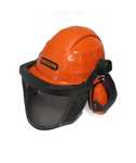 Oregon Professional Chainsaw Safety Helmet with Protective Ear Muff and Mesh Visor