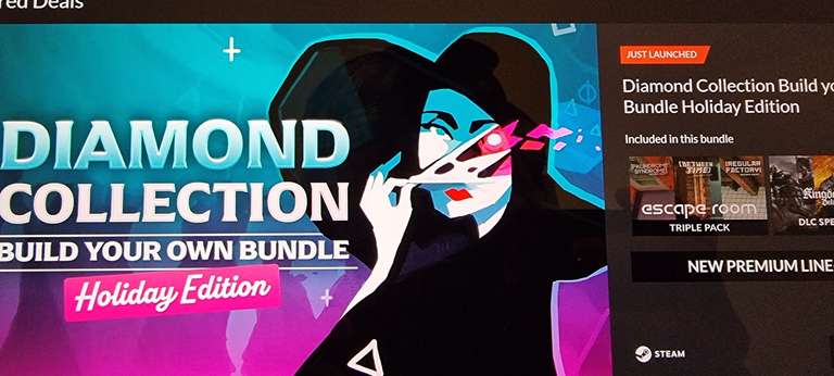 [PC-Steam] Build your own Bundle - 3 games for £14.99 / 4 for £18.99 / 5 for £22.99 @ Fanatical