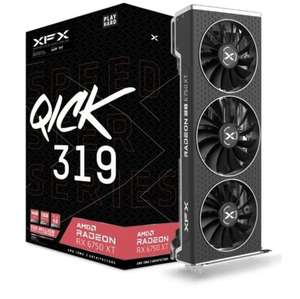 XFX AMD Radeon RX 6750 XT Speedster QICK 319 - with code - sold by Ebuyer