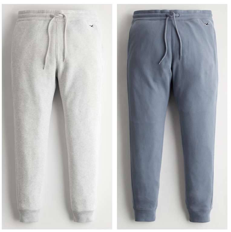 Hollister Logo Icon Fleece Joggers (2 Colours / Sizes XS - XXL) - £15.19 Member Price + Free Click & Collect @ Hollister