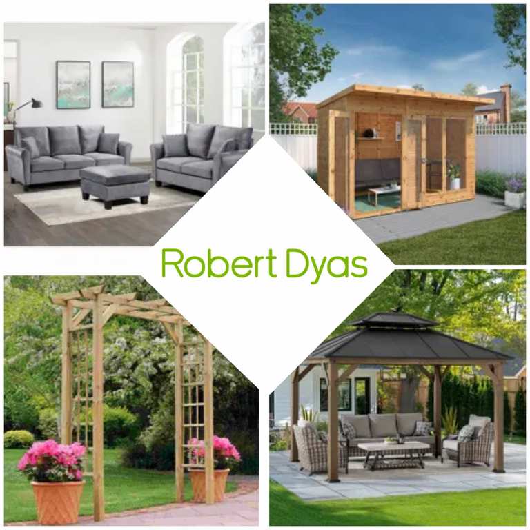 Up to 50% Off Summer Sale Now Live + Free Delivery Over £30 With Code (including Garden, Home, Furniture, Kitchen)