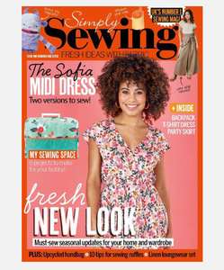 Free Janome 219s sewing machine with 13 month subscription to Simply Sewing magazine - £129.87 @ Buy Subscriptions