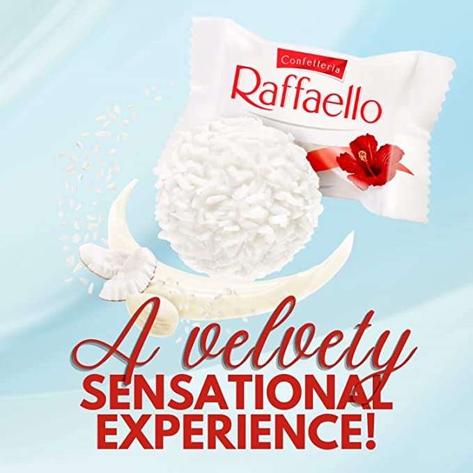 Ferrero Raffaello Pralines, Coconut and Almond Christmas Gift Box - pack of 40 - £7 @ Amazon