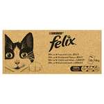 Felix Adult Wet Cat Food Mixed 120 x 100g Pouches £40.99 /Possibly £26.64 With Subscribe & Save Voucher & Upto 15% Monthly Discount @ Amazon