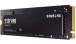 Samsung 980 1TB PCle 3.0 NVMe SSD 3,500/3,000 MB/s 5 year guarantee C&C