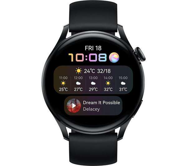 Huawei Watch 3 46mm Smart Watch + Free Band Active 4e (+£1.99 For Speaker, + £9.99 For Scales 3) - £199 Delivered @ Huawei Store UK