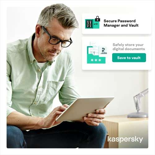 Kaspersky Premium 2023 10 Devices 1 Year UK Online Code PC/Mac/Mobile - Unlimited VPN, Password Manager & more £3.75 @ Amazon