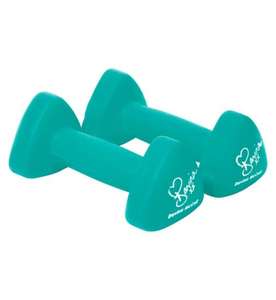 Davina Dumbbell Pair (2x 3kg) Teal £7.50 , (2x2kg) Purple £6, (1x1kg) Pink £4 (£1.50 collection) @ Boots