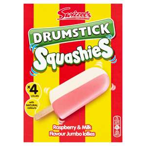 Free Swizzels Drumstick Squashies with any Purchase In-store via Bonus Card App @ Iceland