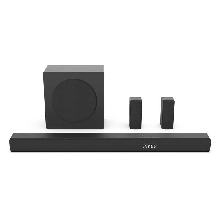 Hisense AX5100Q 5.1Ch Bluetooth Soundbar with Wireless Sub - With Code In App