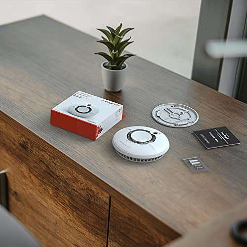 Fireangel Pro Connected Smart Smoke Alarm Battery Powered With Wireless Interlink And 10 Year 8467