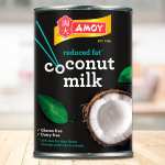 Amoy Reduced Fat Coconut Milk 400ml Tin Can (BBD May 2023) 1p (Minimum Orders £20) @ Discount Dragon