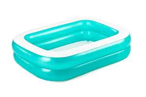 Bestway Family Pool, pool rectangular for children, easy to assemble, blue, 201 x 150 x 51cm - £8 @ Amazon