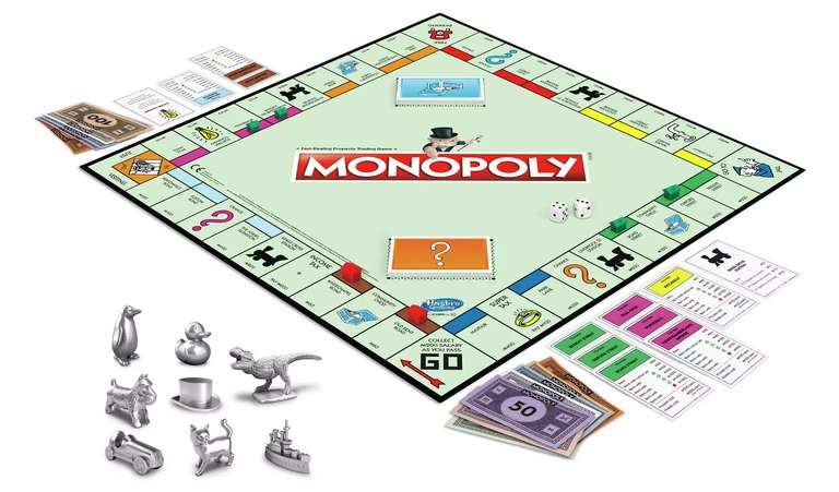 Monopoly Classic Board Game from Hasbro Gaming £10 Free collection @ Argos