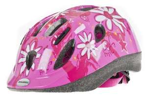 Raleigh Girl's Mystery Cycle Helmet - Pink, 52-56 cm £9.99 @ Amazon