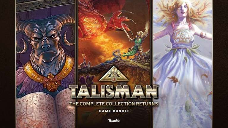 [PC-Steam] HUMBLE Talisman Complete Collection BUNDLE (54 Items - Talisman: Origins / Talisman: Digital Edition / all DLCs) - PEGI 7