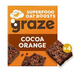 Graze Cocoa Orange (box of 4) £1 @ Heron Foods Cleethorpes