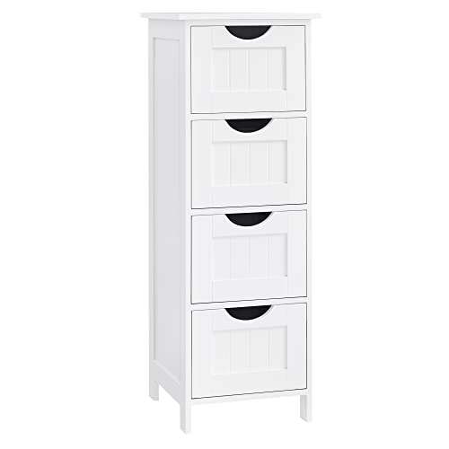 VASAGLE 4 Drawers Storage Cupboard with 4 Drawers £45.50 delivered, using code @ Songmics