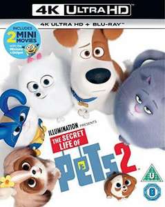 Secret Life of Pets 2 4k Blu Ray £4.99 Ebay/1043tracy